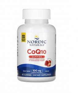 NORDIC NATURALS CoQ10 Gummies - Koenzym Q10 100 mg (60 żelek)