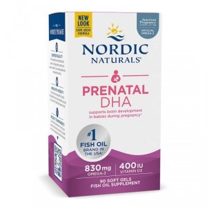 NORDIC NATURALS Prenatal DHA - unflavored (90 kaps.)