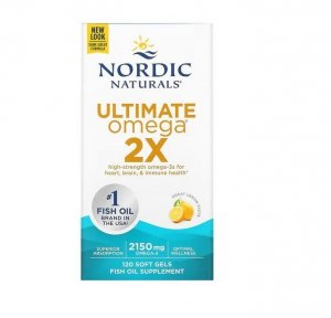 NORDIC NATURALS Ultimate Omega 2X (120 kaps.)
