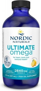 NORDIC NATURALS Ultimate Omega, Lemon, 2840 mg (237 ml)