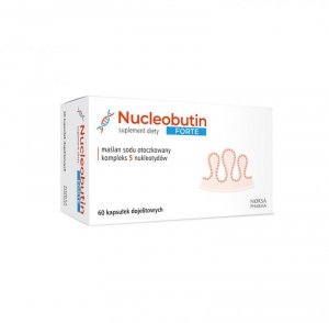 NORSA PHARMA Nucleobutin Forte (60 kaps.)