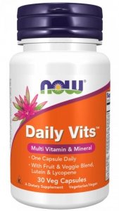 NOW FOODS Daily Vits - Witaminy i Minerały (30 kaps.)