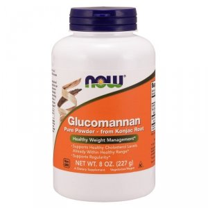 NOW FOODS Glucomannan (Glukomannan) - Konjac Root w proszku (227 g)