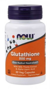NOW FOODS Glutation 500 mg (30 kaps.)