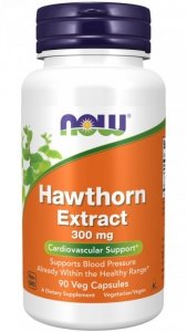 NOW FOODS Hawthorn Extract 300 mg (90 kaps.)