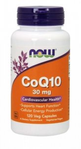 NOW FOODS Koenzym Q10 30 mg (120 kaps.)