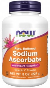 NOW FOODS Sodium Ascorbate - Vitamin C Powder (227 g)