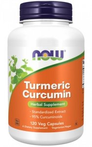 NOW FOODS Turmeric Curcumin 665 mg (120 kaps.)