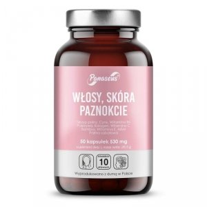 PANASEUS Włosy, Skóra, Paznokcie (50 kaps.)