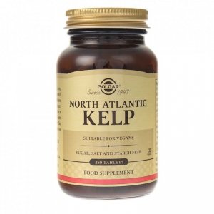 SOLGAR North Atlantic Kelp  - Północnoatlantycki Kelp Jod 200 mcg (250 tabl.)