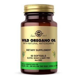 SOLGAR Wild Oregano Oil - Olej z dzikiego oregano (60 kaps.)
