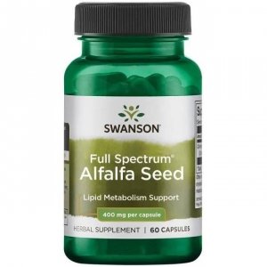 SWANSON Full Spectrum Alfalfa 400 mg (60 kaps.)