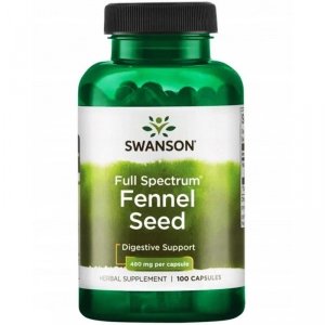 SWANSON Full Spectrum Fennel Seed - Nasiona Kopru (100 kaps.) Swanson