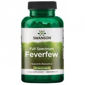 SWANSON Full Spectrum Feverfew 380 mg (100 kaps.)