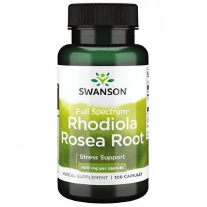 SWANSON Full Spectrum Rhodiola Rosea Root 400 mg (100 kaps.)