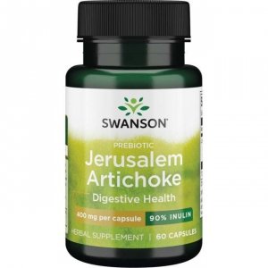 SWANSON Prebiotic Jerusalem Artichoke 400 mg (60 kaps.)
