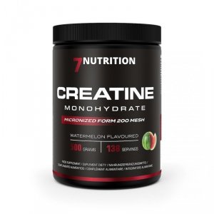 7NUTRITION Creatine Monohydrate Watermelon - Monohydrat Kreatyny - smak arbuzowy (500 g)