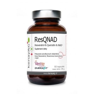KENAY ResQNAD Resveratrol Quercetin NAD+ (60 kaps.)