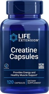 LIFE EXTENSION Kreatyna - Creatine Capsules (120 kaps.)