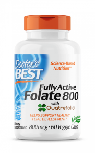 DOCTOR'S BEST Folian Quatrefolic 800 mcg (60 kaps.)