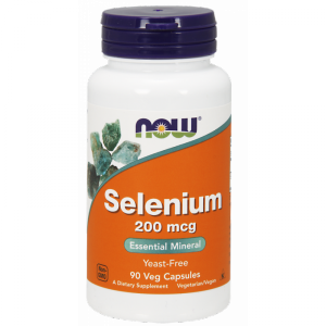 NOW FOODS Selenium - Selen 200 mcg (90 kaps.)