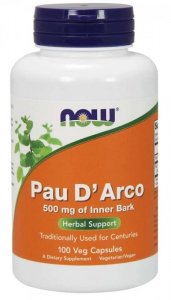 NOW FOODS Pau D'Arco 500 mg (100 kaps.)