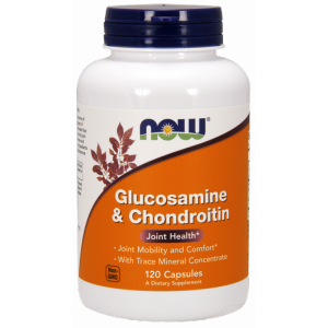 NOW FOODS Glukozamina Chondroityna i Mikroelementy (120 kaps.)