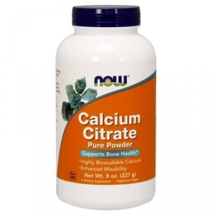 NOW FOODS Calcium Citrate - Cytrynian Wapnia (227 g)