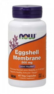 NOW FOODS Eggshell Membrane 500 mg (60 kaps.)