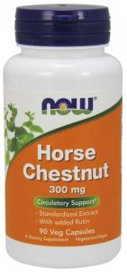 NOW FOODS Horse Chestnut Kasztanowiec (90 kaps.)