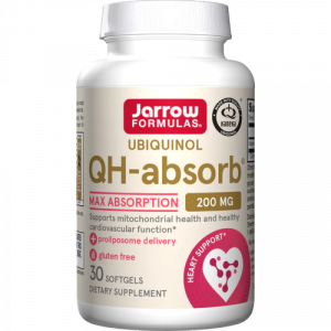 JARROW FORMULAS Ubiquinol QH-absorb 200 mg (30 kaps.)