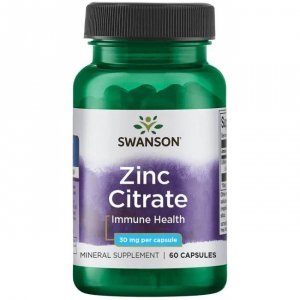 SWANSON Zinc Citrate 30 mg (60 kaps.)