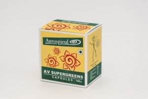 AUROSPIRUL AV Supergreens (100 kaps.)