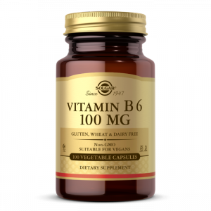 SOLGAR Vitamin B6 - Witamina B6 100 mg (100 kaps.)