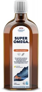 OSAVI Super Omega, 2900 mg - smak cytrynowy (250 ml)