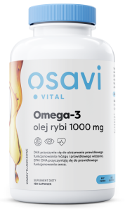 OSAVI Omega-3 olej rybi 1000 mg (180 kaps.)