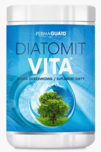 PERMA-GUARD Diatomit Vita - Okrzemki Spożywcze Krzem (400 g)