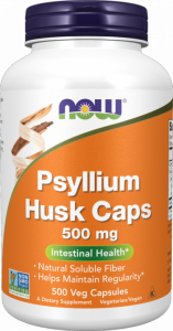 NOW FOODS Psyllium Husk Caps - Babka Płesznik 500 mg (500 kaps.)