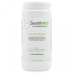ZEOLITHMED Ultradrobny Mikronizowany Zeolit Medyczny (200 kaps.)
