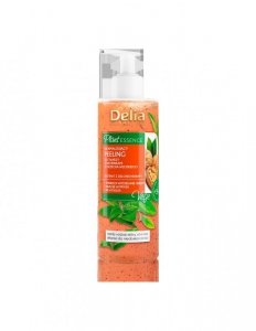 Delia Cosmetics Plant Essence Normalizujący peeling do twarzy z drobinkami z orzecha włoskiego 200ml