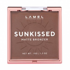 LAMEL Basic Kompaktowy Puder brązujący Sunkissed Matte Bronze 10g