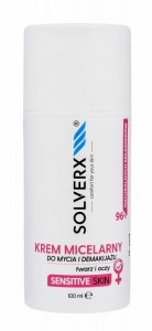 SOLVERX Sensitive Skin Krem micelarny do demakijażu 100ml