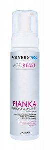 SOLVERX Age.Reset Pianka do mycia i demakijażu twarzy i oczu 200ml
