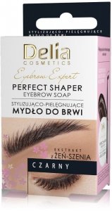 Delia Cosmetics Eyebrow Expert Stylizująco-Pielęgnujące Mydło do brwi - czarne 10ml