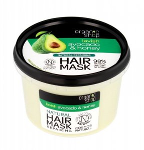 ORGANIC SHOP H Maska d/wł 250ml  Avocado&Honey