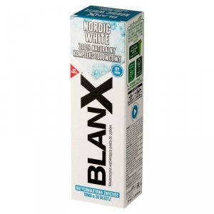 BLANX Nordic White Pasta do zębów wybielająca - 100% Naturalny Kompleks lodowcowy 75ml