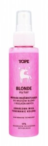 YOPE Blonde My Hair Rozjaśniająca Mgiełka do włosów blond i rozjaśnianych - Kwarcowa Mika 100ml