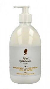 Miraculum Pani Walewska White Perfumowany Żel pod prysznic i Płyn do kąpieli 2w1 500ml
