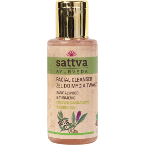 Żel do mycia twarzy - Drzewo sandałowe i kurkuma, 100 ml