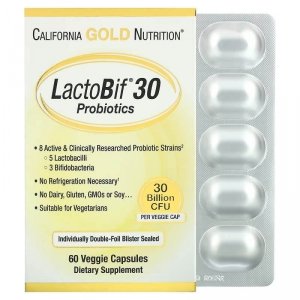 LactoBif Probiotics 30 miliardów CFU 60 kaps.